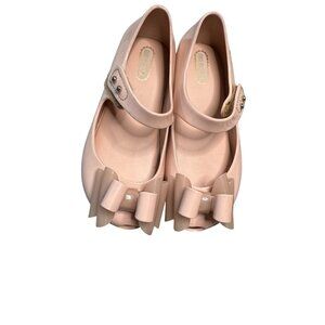Mini Melissa Ultragirl Sweet Pink Bow Toddler Shoes Size 5